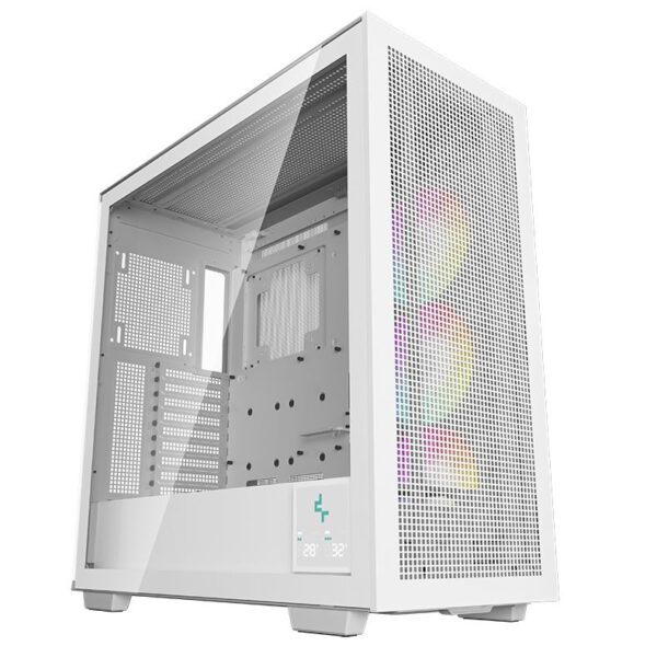 DeepCool MORPHEUS WH Modular High Airflow ATX Case , 1xPre-Installed Fans, USB3.0Ã—4, AudioÃ—1, Type-CÃ—1