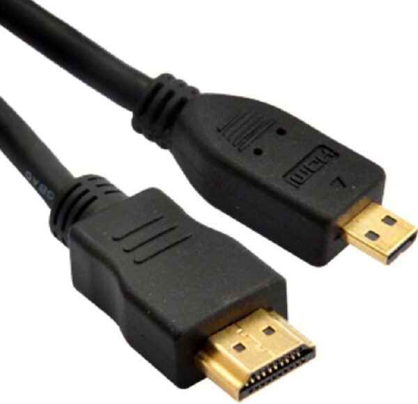 Astrotek HDMI to Micro HDMI Cable 3m - 1.4v 19 pins A Male to D Male 34AWG  OD4.2mm Gold Plated RoHS LS