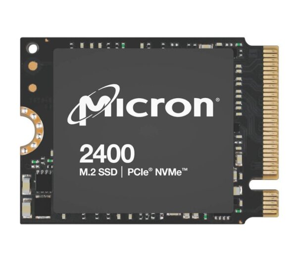 Micron/Crucial 2400 2TB M.2 2230 NVMe SSD 4500/4000 MB/s 650K/700K 600TBW 2M MTTF for PS5 MS Surface Valve Steam Deck Asus Rog Ally Lenovo Legion Go