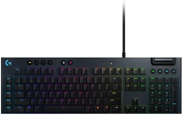 (LS) Logitech G815 LIGHTSYNC RGB Mechanical Low Profile Gaming Keyboard - GL Linear Switches