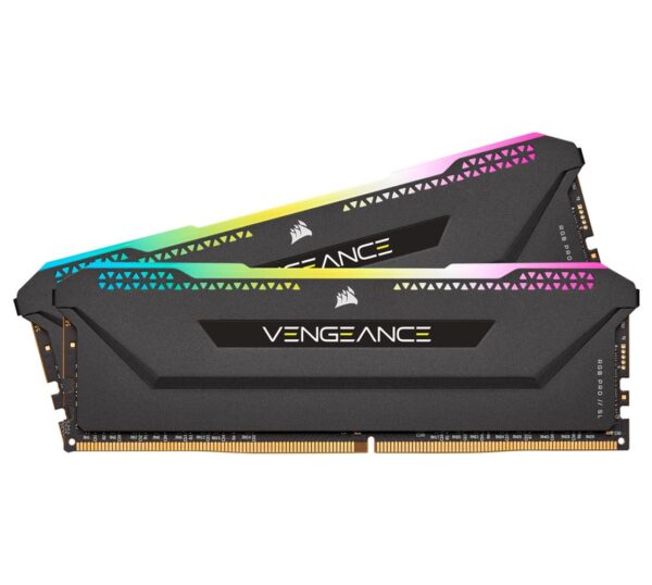 (LS) Corsair Vengeance RGB PRO SL 32GB (2x16GB) DDR4 3200Mhz C16 Black Heatspreader Desktop Gaming Memory