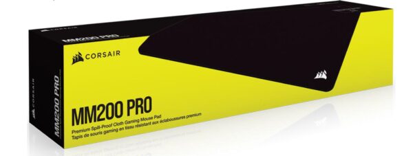 Corsair MM200 PRO Premium Spill-Proof Cloth Gaming Mouse Pad â€“ Heavy XL - 450mm x 400mm surface, Black Surface