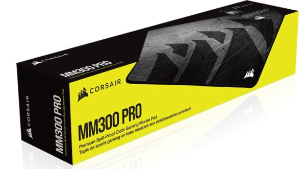 Corsair MM300 PRO Premium Spill-Proof Cloth Gaming Mouse Pad â€“ Medium - 360mm x 300mm x 3mm, Graphic Surface