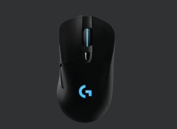 Logitech G703 HERO LIGHTSPEED Wireless Gaming Mouse 6 Programmable Buttons 16,000 DPI LIGHTSYNC RGB lighting 1ms