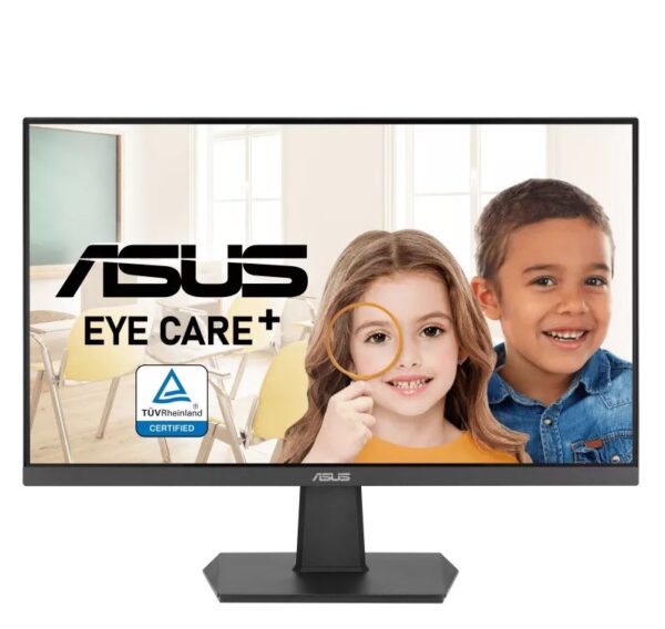 ASUS VA24EHF 23.8' Eye Care Gaming Monitor IPS, Full HD, Frameless, 100Hz, Adaptive-Sync, 1ms MPRT, HDMI, Low Blue Light, Flicker Free, Wall Mountable