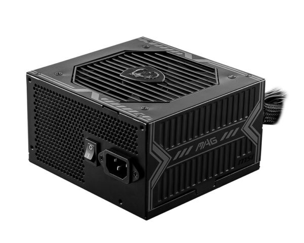 MSI MAG A650BN 650W Power Supply, 80 PLUS Bronze, up to 85% Efficiency, Active PFC, OCP / OVP / OPP / OTP / SCP