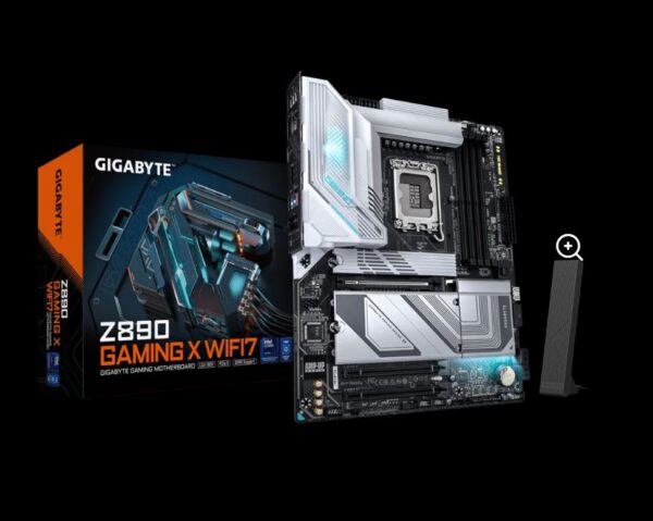 Gigabyte Z890 GAMING X WIFI7 Intel LGA 1851 ATX Motherboard, 4x DDR5 ~256GB, 3x PCI-E x16, 4x M.2, 4x SATA,  6x USB 3.2, 1x USB-C, 4x USB 2.0