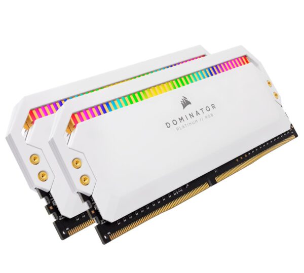 Corsair Dominator Platinum RGB 16GB (2x8GB) DDR4 3600MHz C18 1.35V UDIMM XMP 2.0 White Heatspreaders Desktop PC Gaming Memory (LS CMT16GX4M2C3600C18)