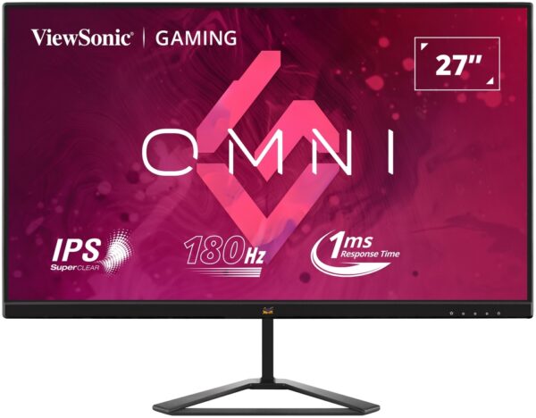 ViewSonic 27' VX2779 PRO FHD 180Hz 1ms, HDR10, SuperClearÂ® IPS Office Gaming Monitor - Retail VIP sku Advance Replacement Warranty