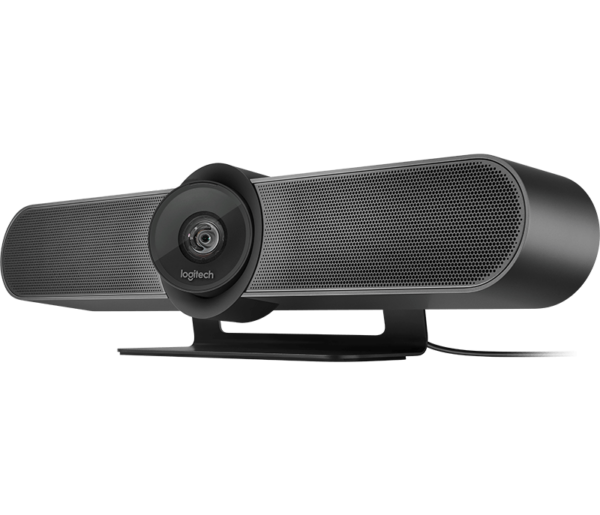 Logitech MeetUp 4K Conferencecam with 120-degree FOV & 4K Optics HD Video & Audio Conferencing Camera System for Small Meeting Rooms